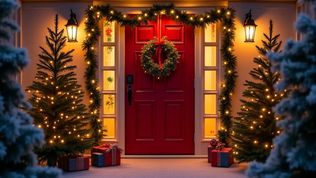 Decorating a Door for Christmas: Festive Ideas and Inspiration